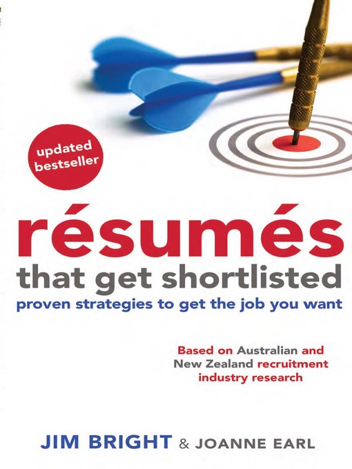 Title details for Resumes That Get Shortlisted by Jim Bright - Available